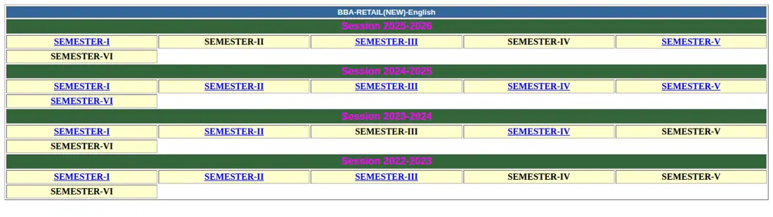 IGNOU official portal: BDP/BA Assignment